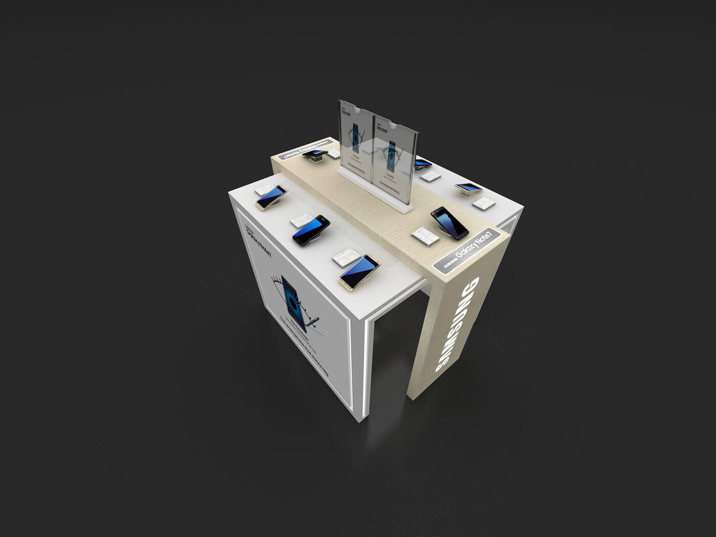 phone shop counter