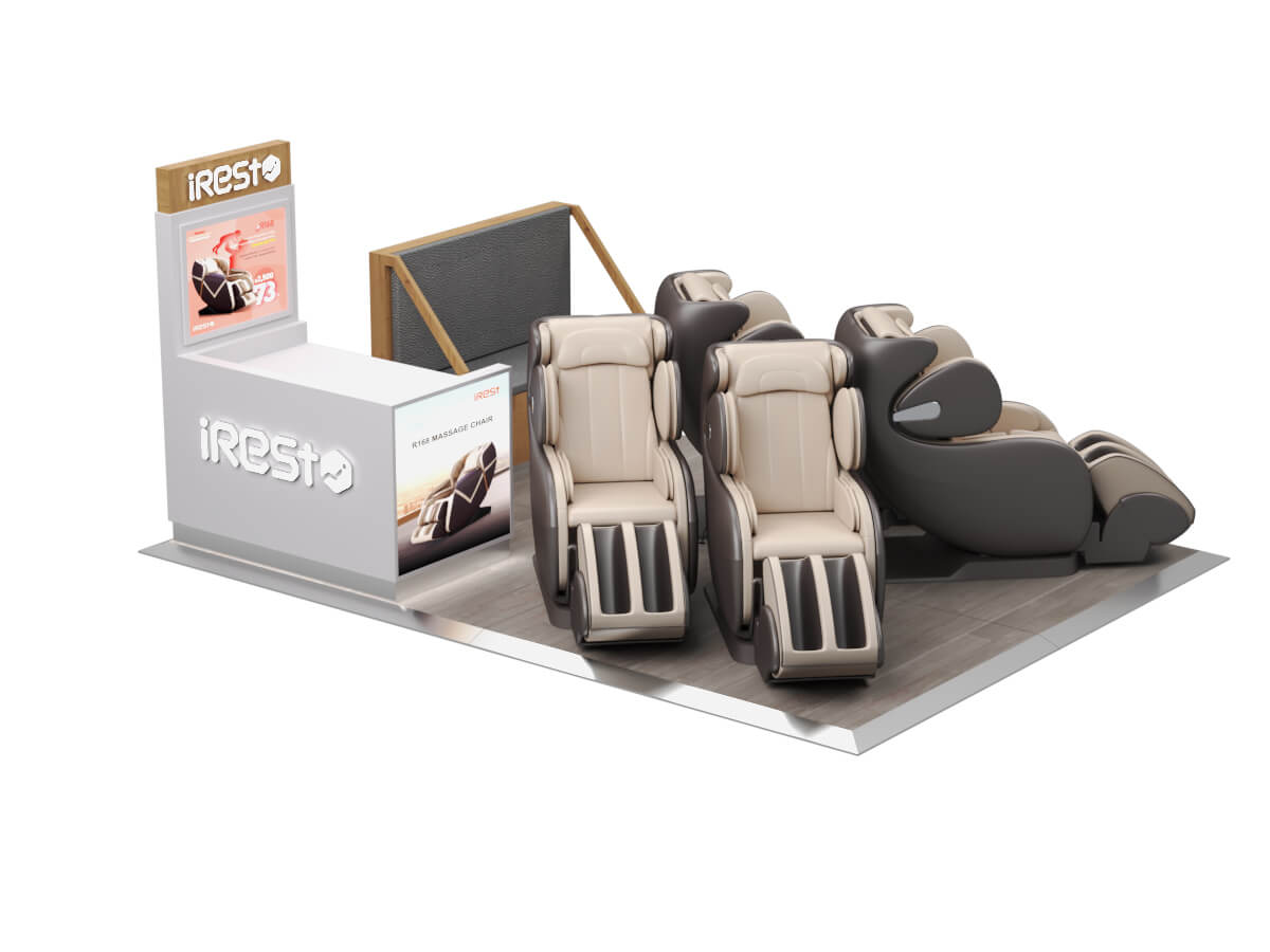 massage kiosk design