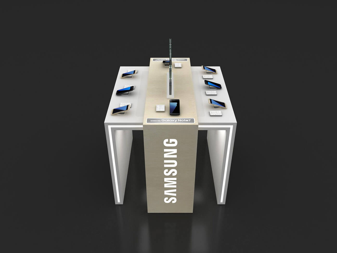 phone display counter