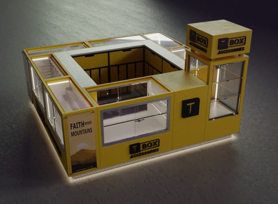 watch display kiosk 