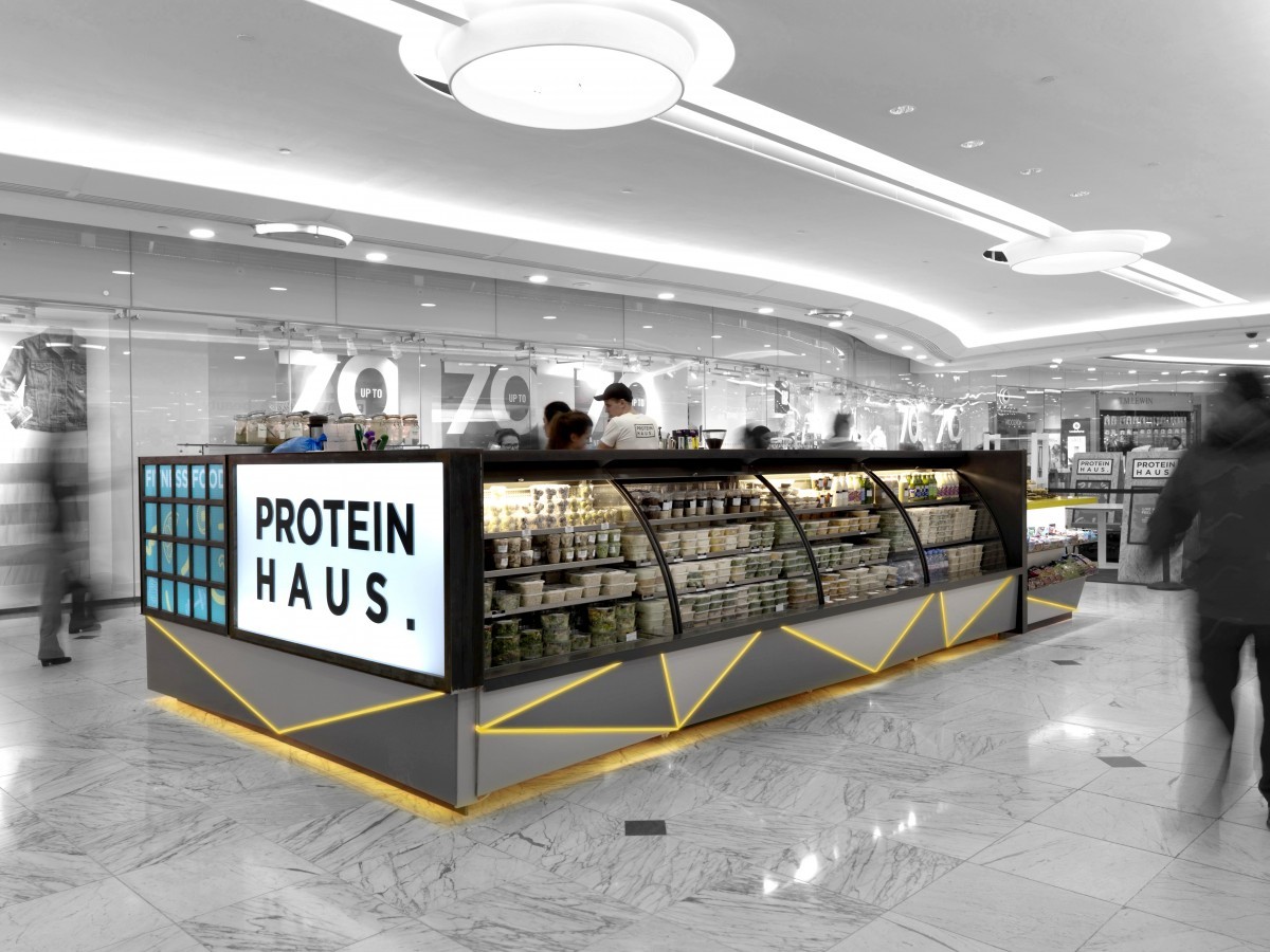 protein kiosk design