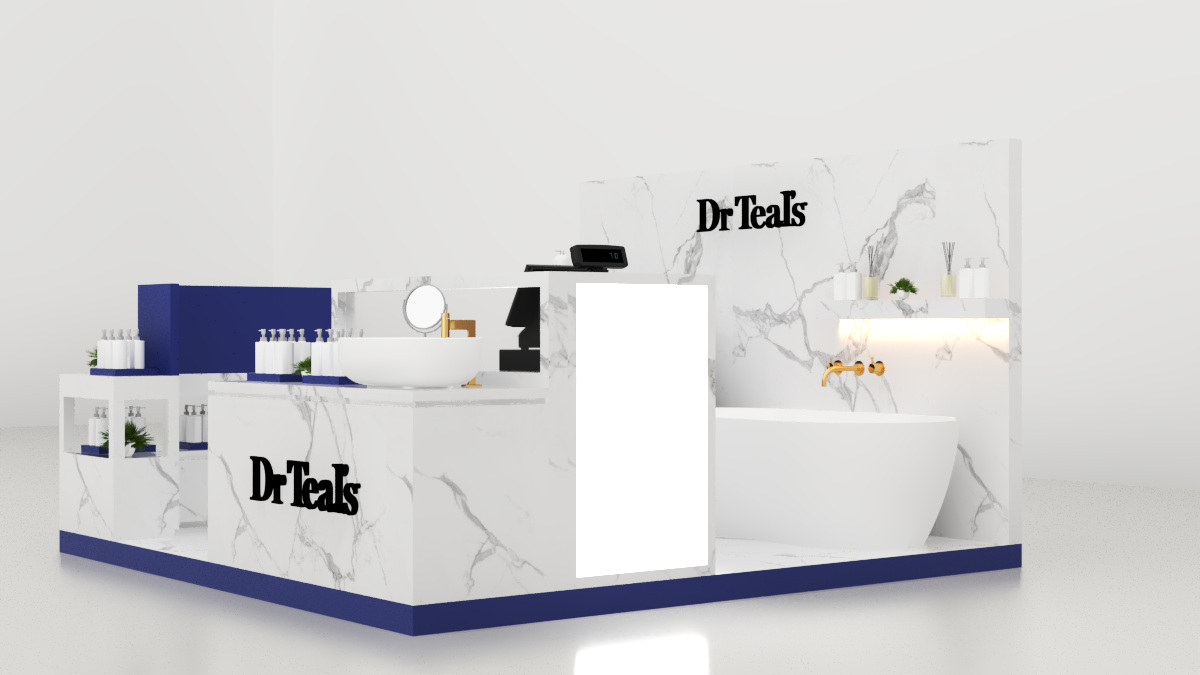 Skincare Display Counter