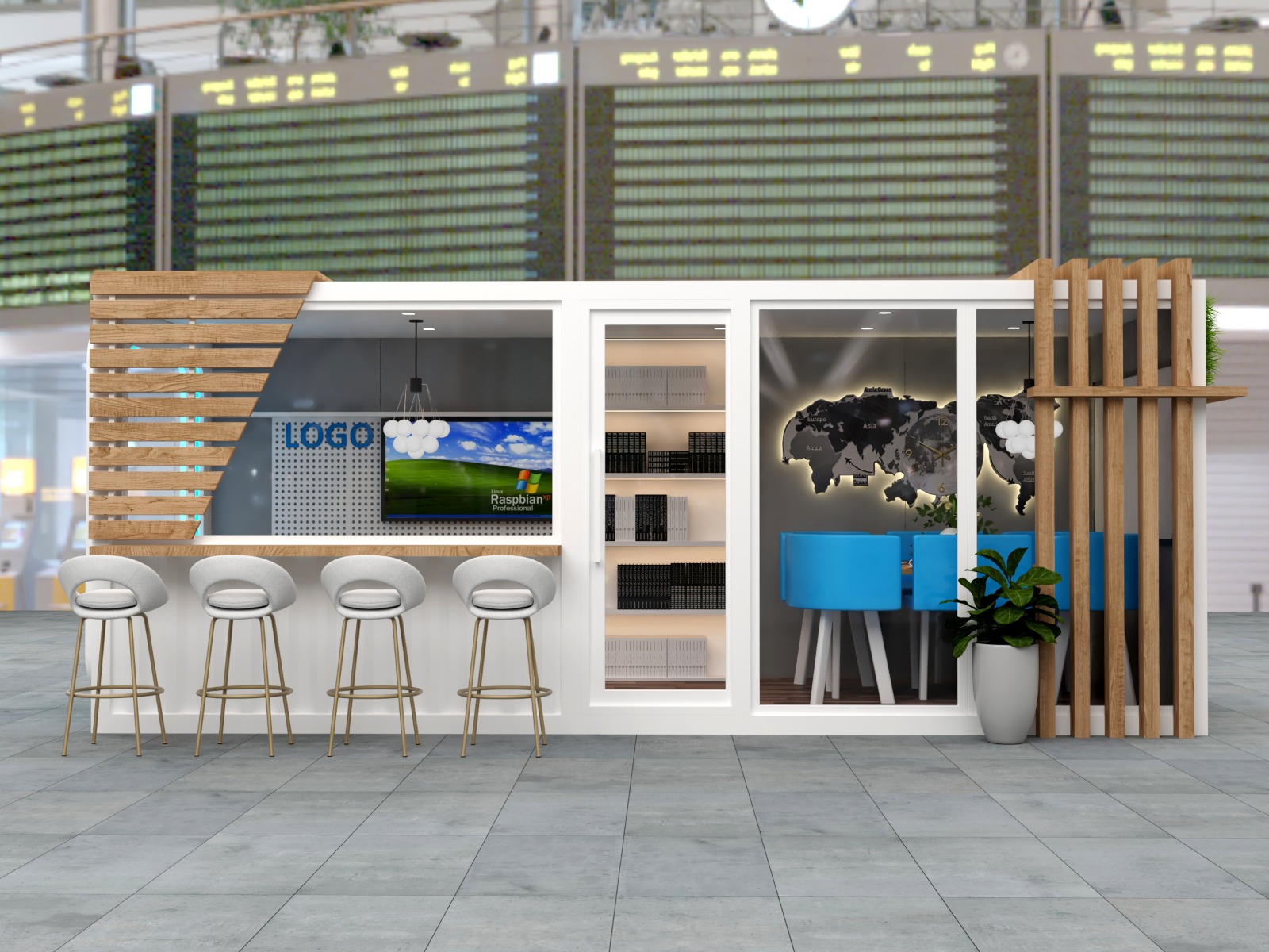 Outdoor Container Office Design 