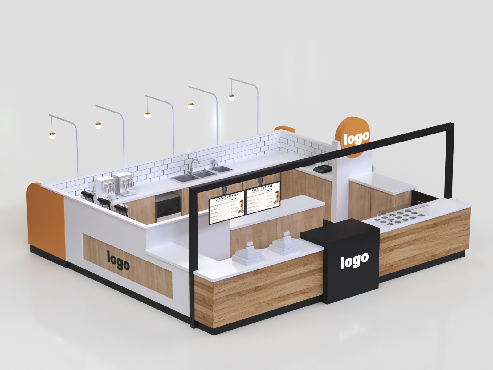 boba tea kiosk