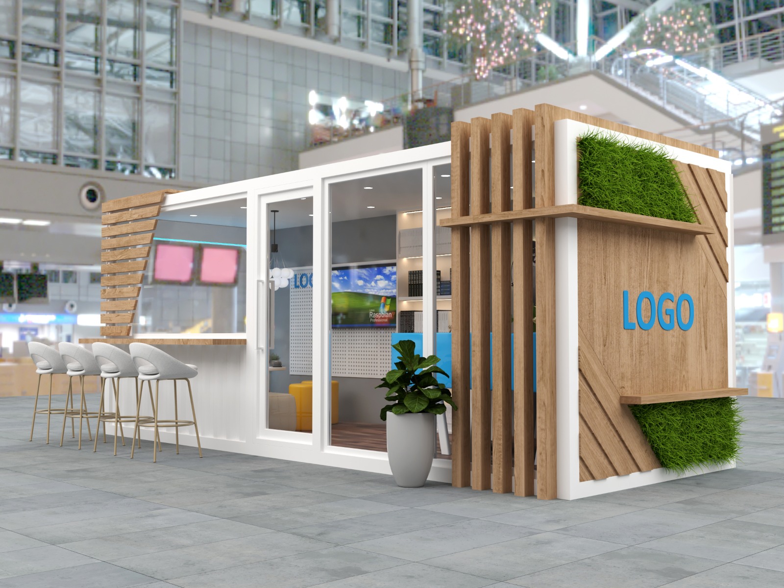 Outdoor Container Office Design 