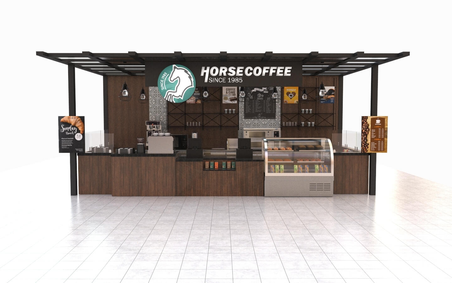 coffee bar kiosk 