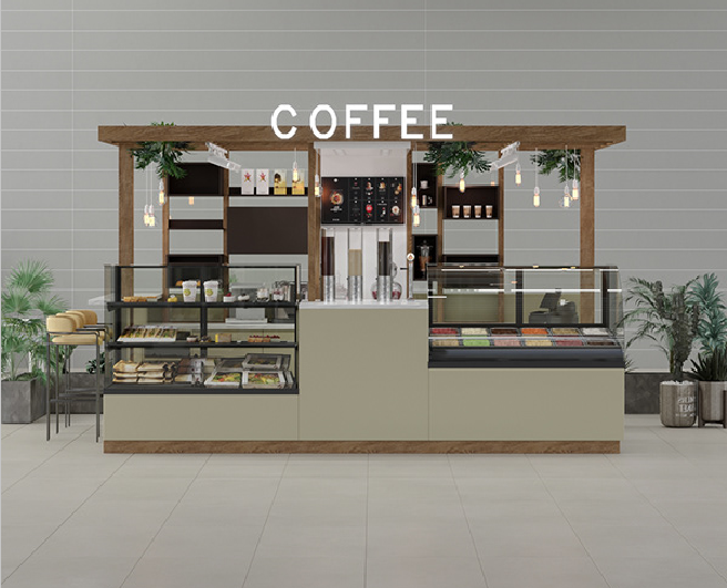  Coffee Indoor Kiosk 