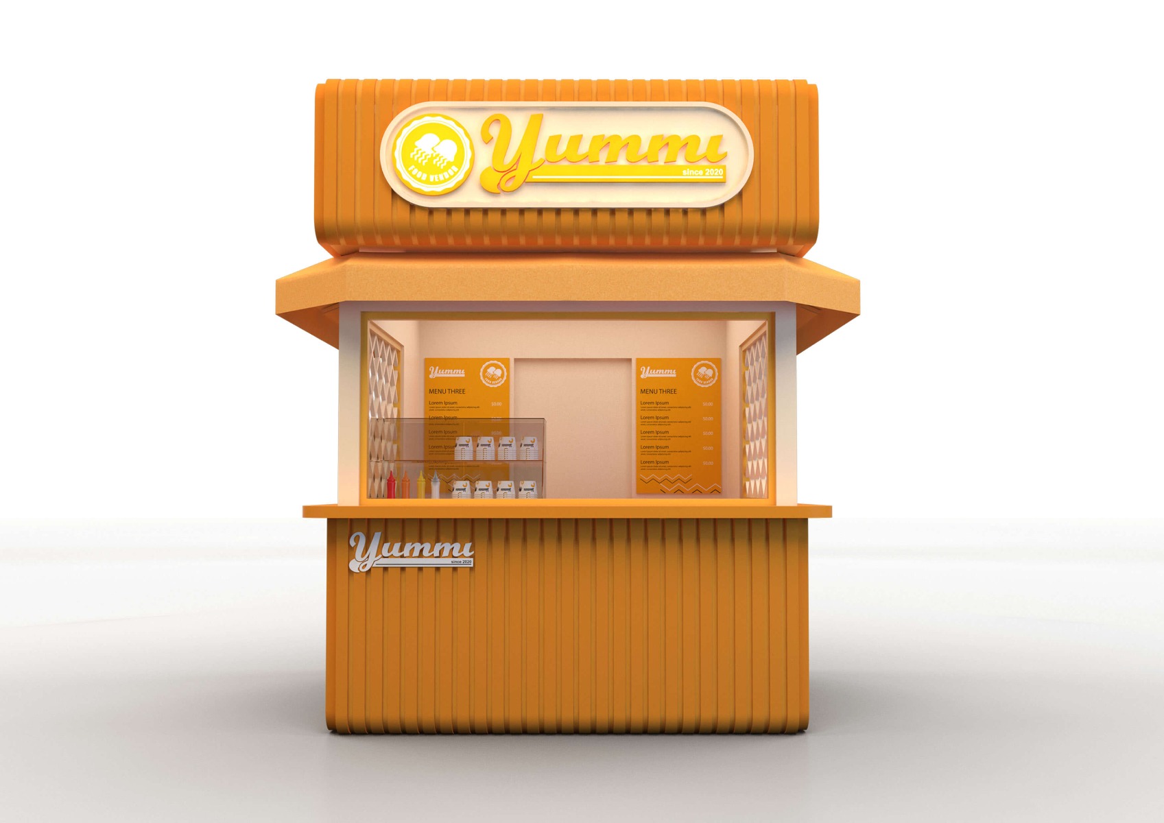 outdoor food kiosk 