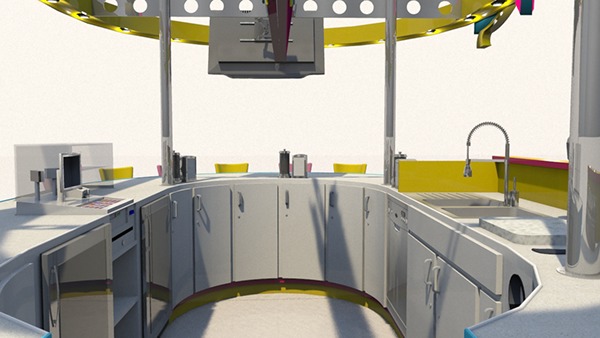 Unique Food Kiosk