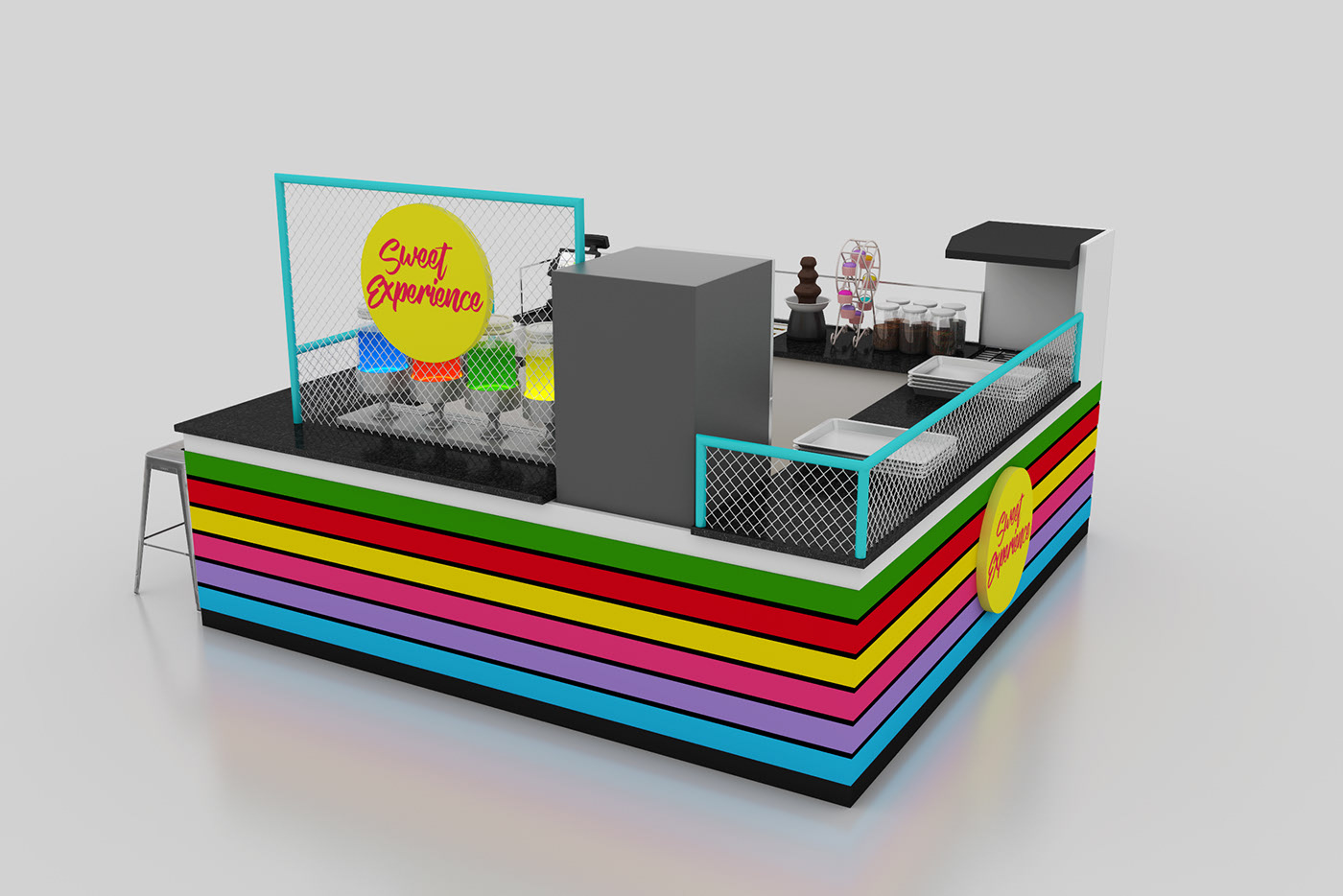 food chocolate kiosk