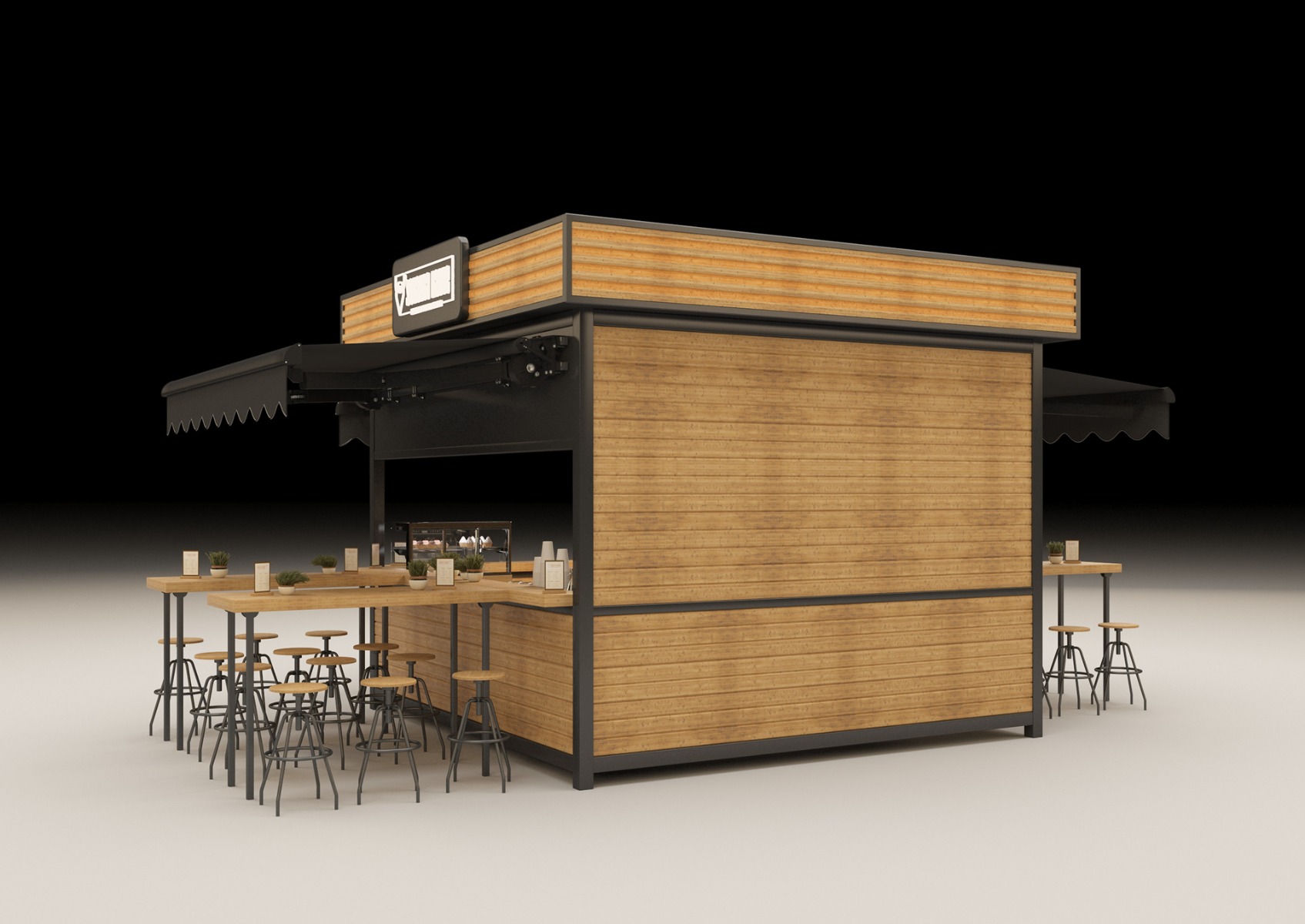 outdoor kiosk