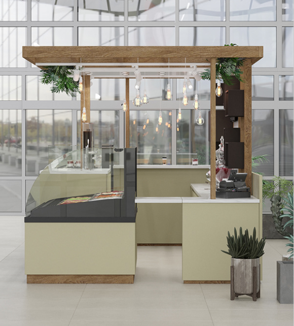 Coffee Indoor Kiosk 