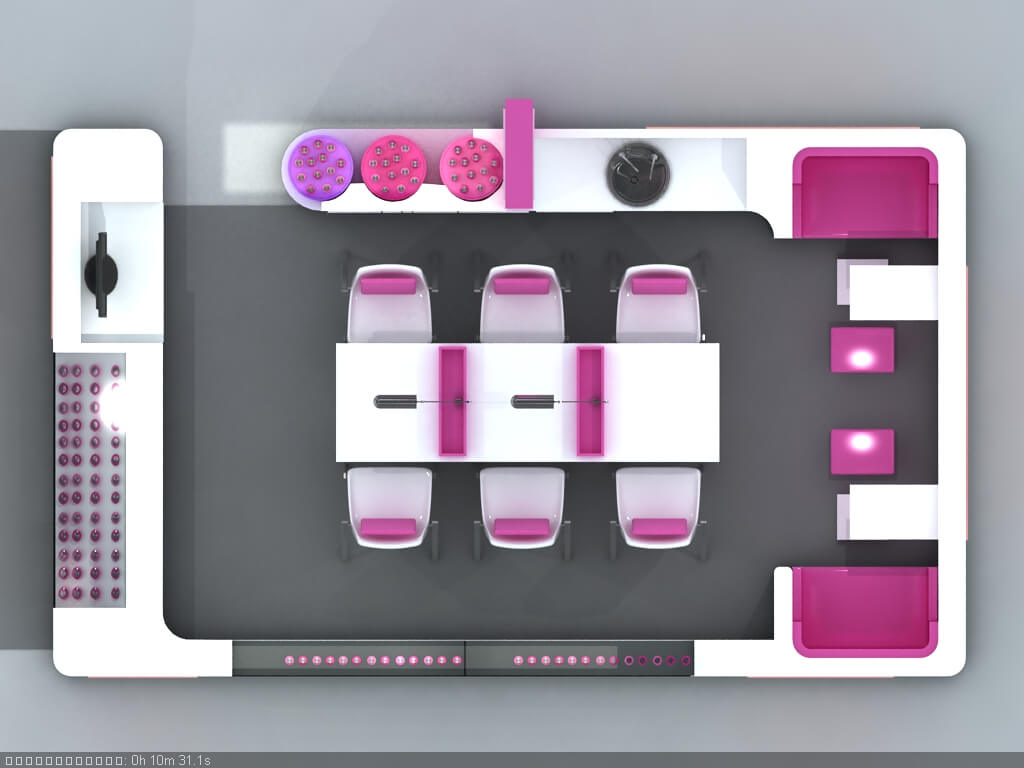 pedicure booth design 
