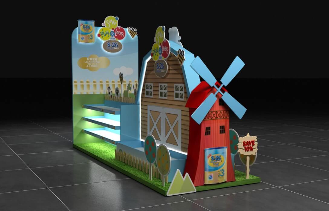 toy display stand 
