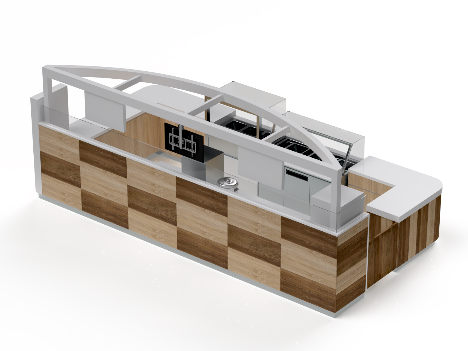 Sushi kiosk
