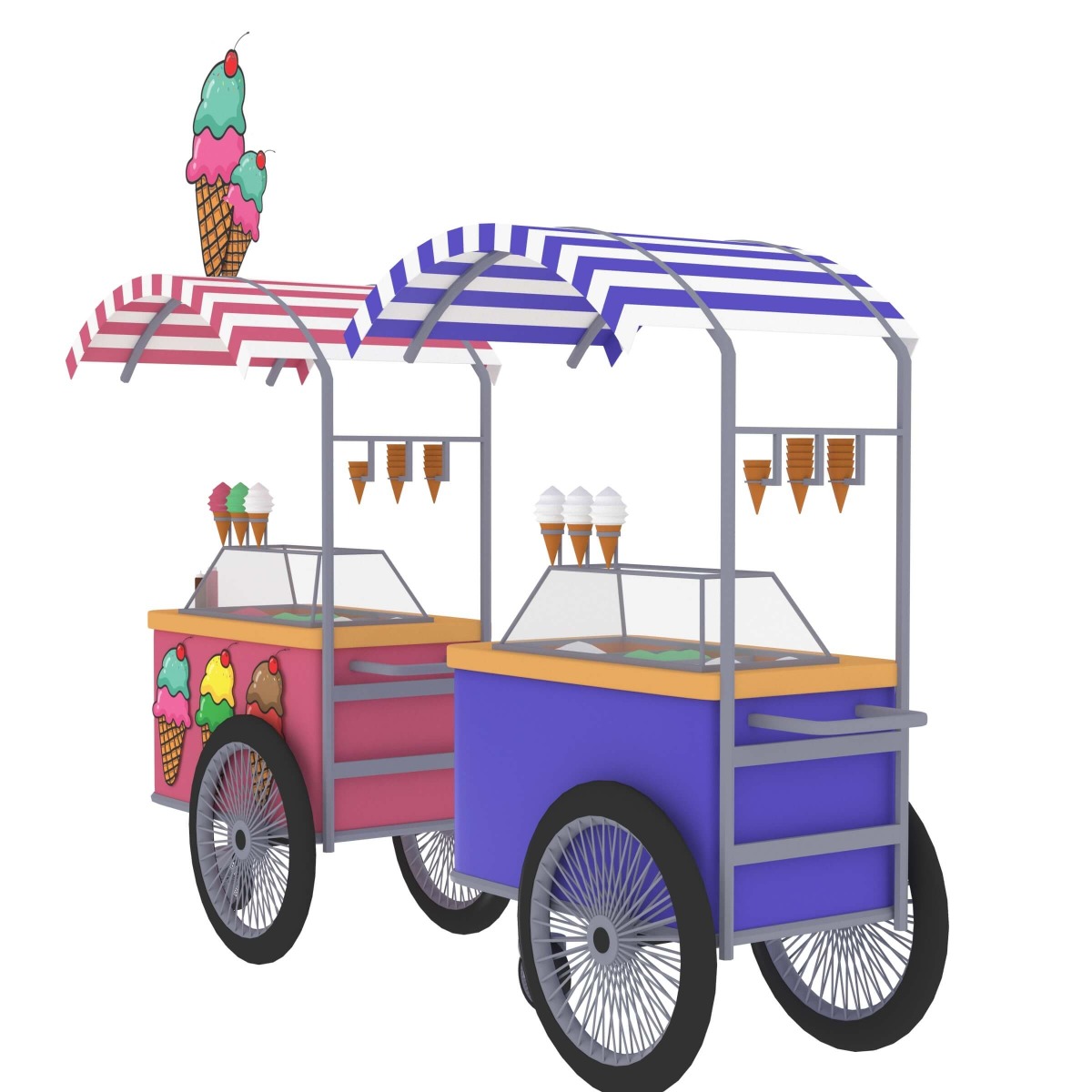 ice cream trolley