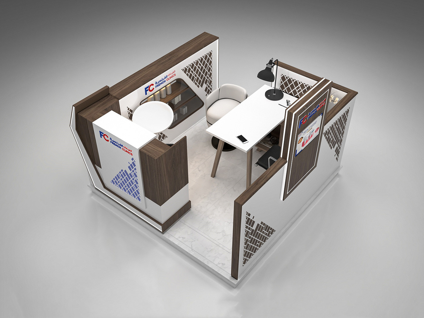 Dental Display Counter