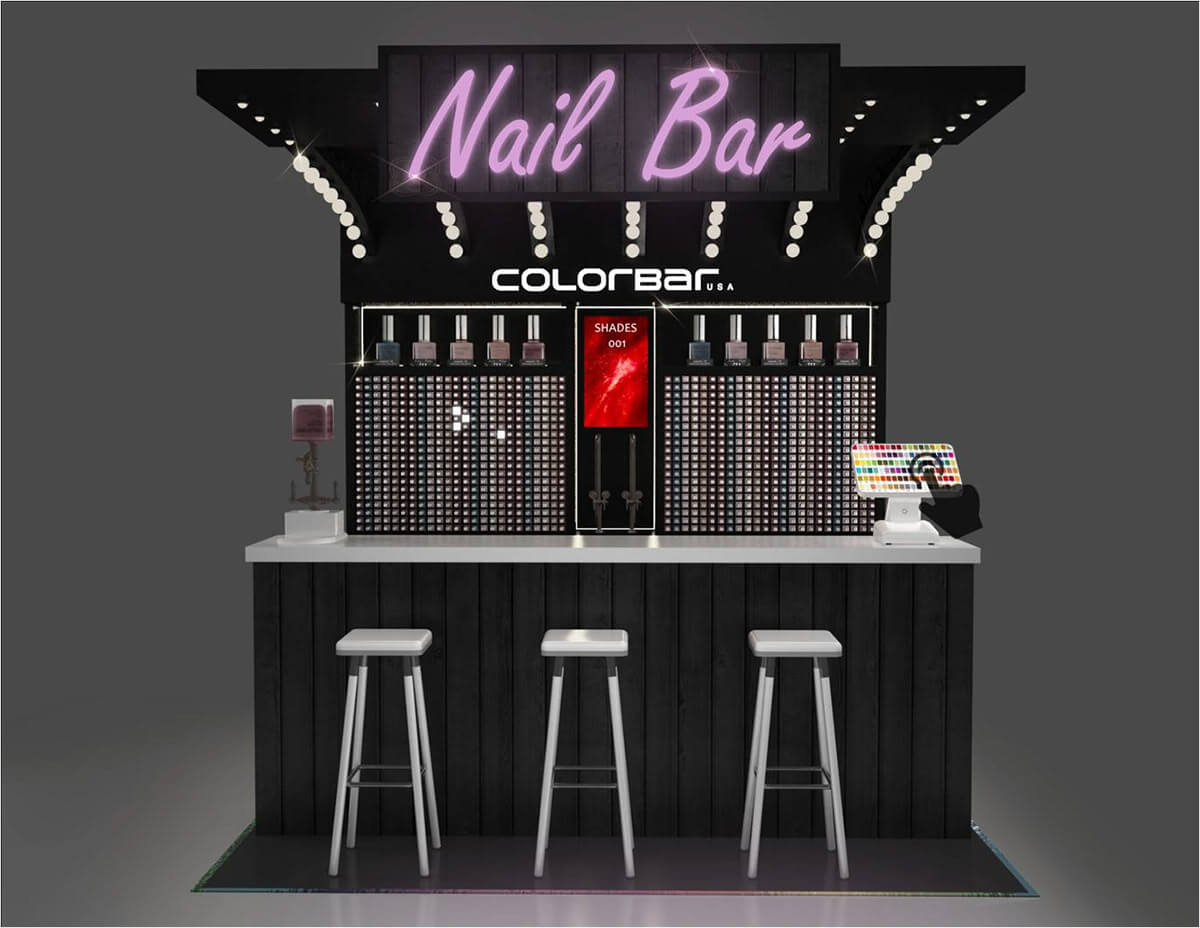 nail bar kiosk 