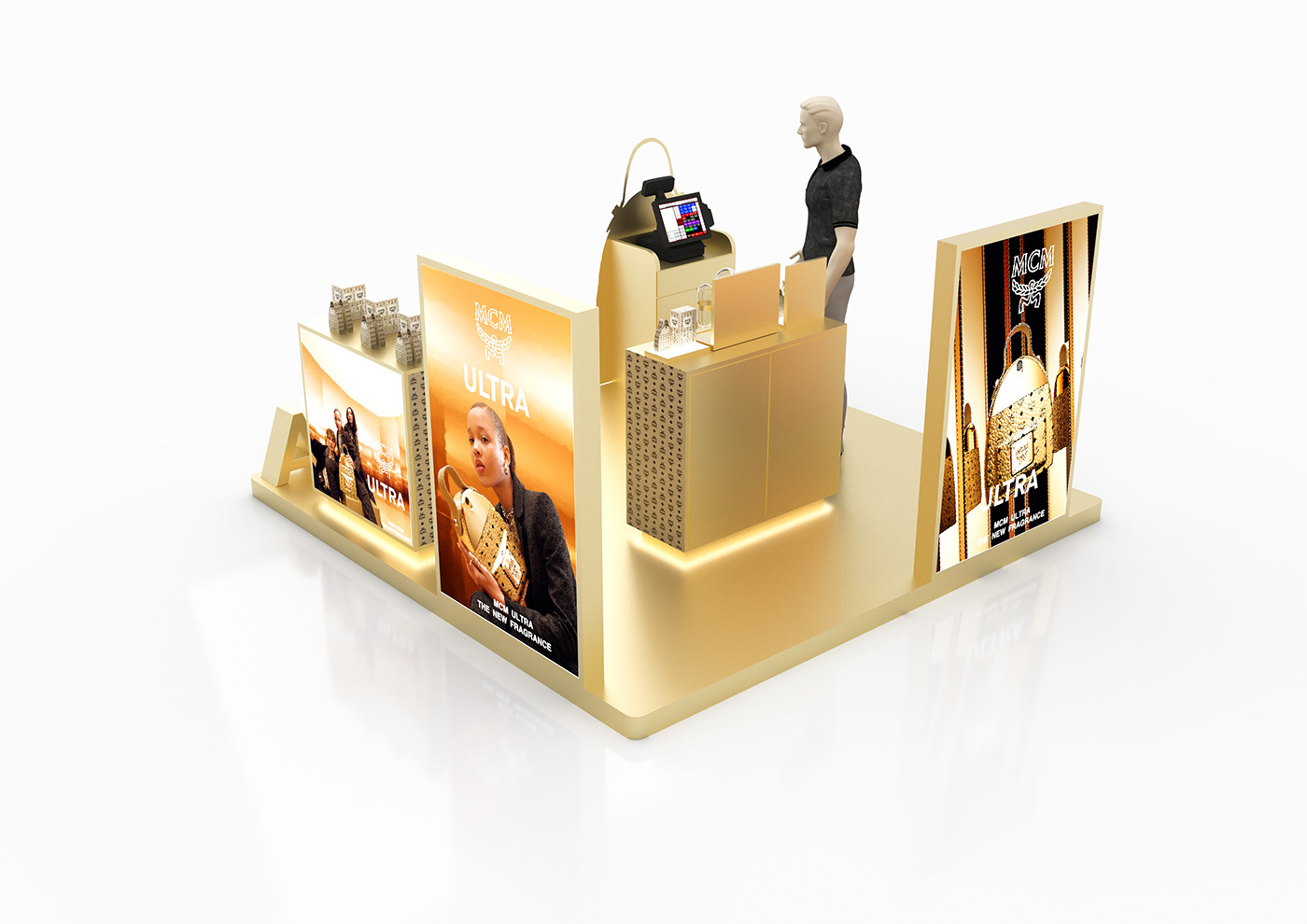 perfume booth