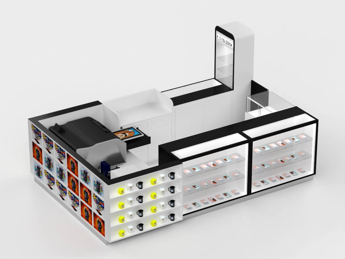 custom gift display booth