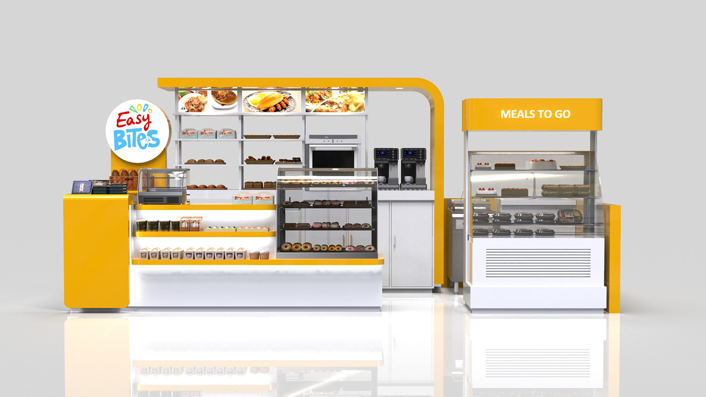 Retail Donut Kiosk 