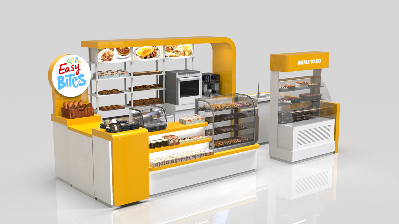 Retail Donut Kiosk 