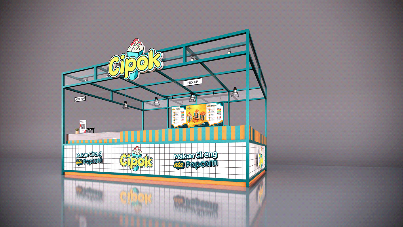 popcorn kiosk