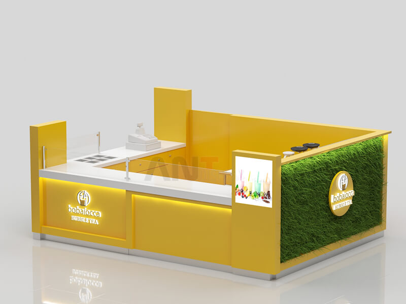 mall juice kiosk
