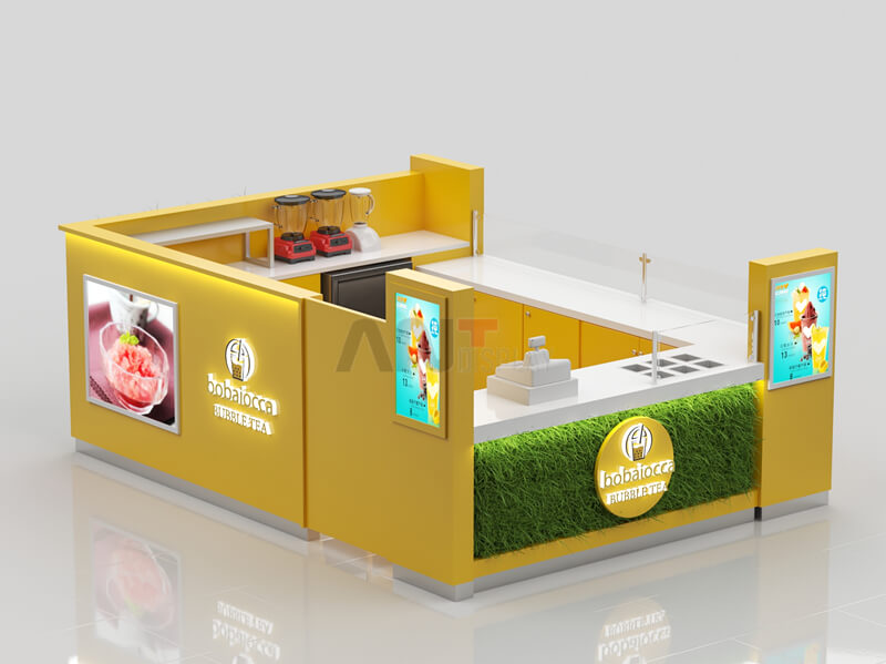 bubble tea kiosk