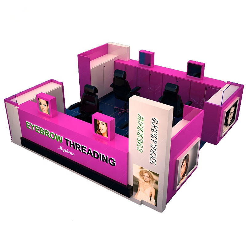 ant eyebrow threading kiosk