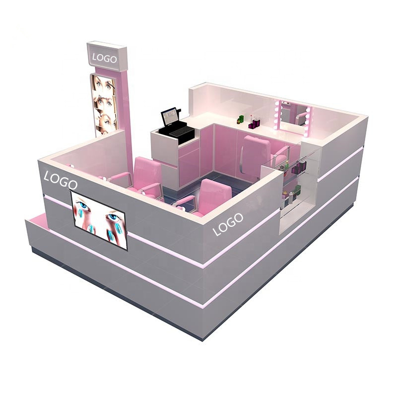 ant eyebrow beauty kiosk