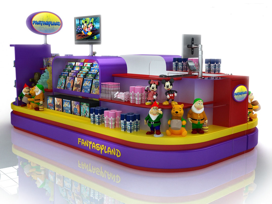 ant toys display kiosk