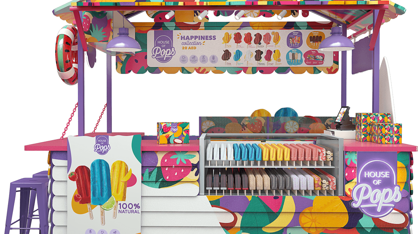 Holiday Popsicle Counter
