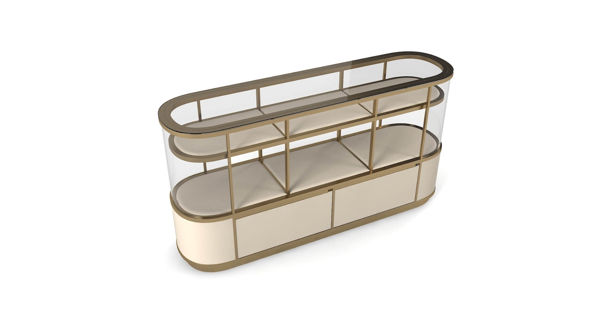 purse display cabinet 