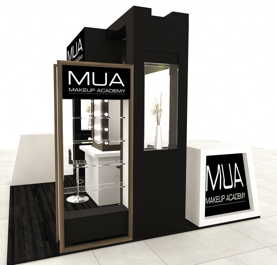 Makeup Display Showcase 