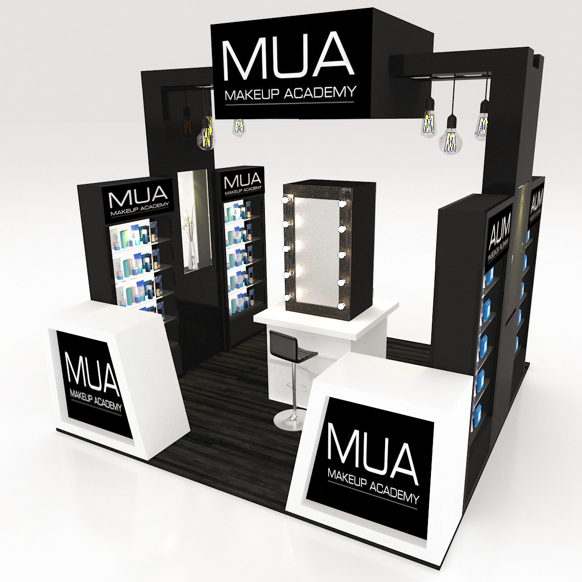 Makeup Display Showcase 