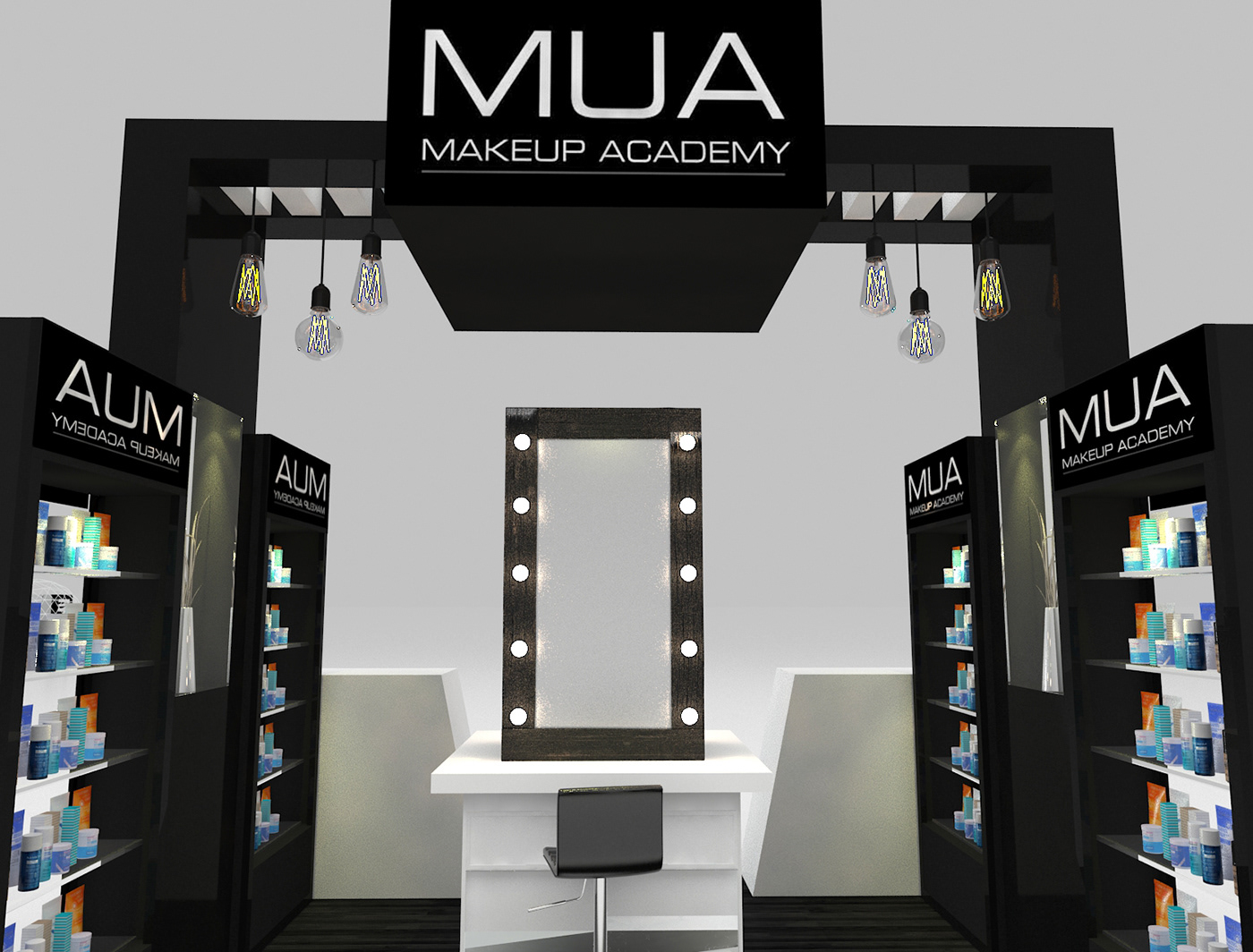 Makeup Display Showcase 