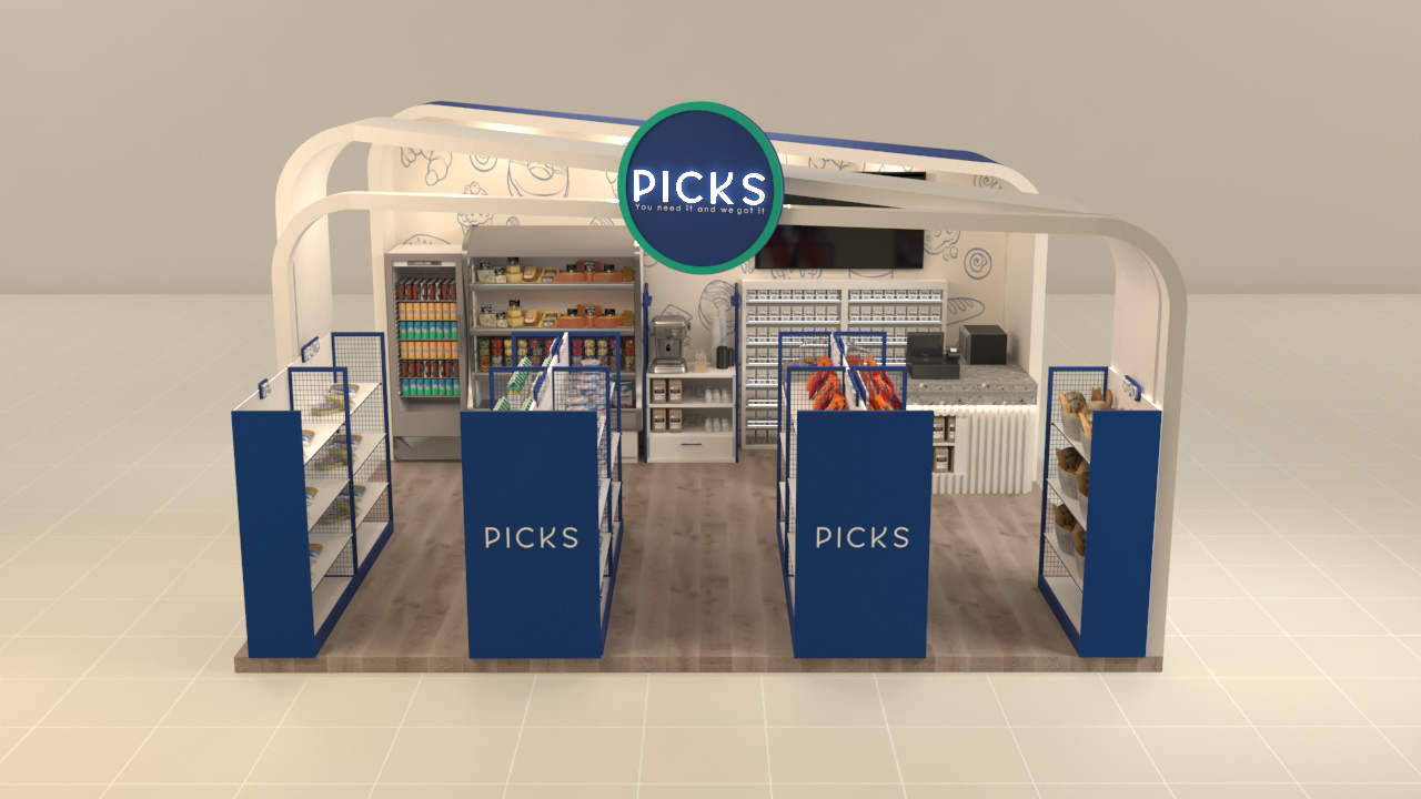 Retail Convenience Booth