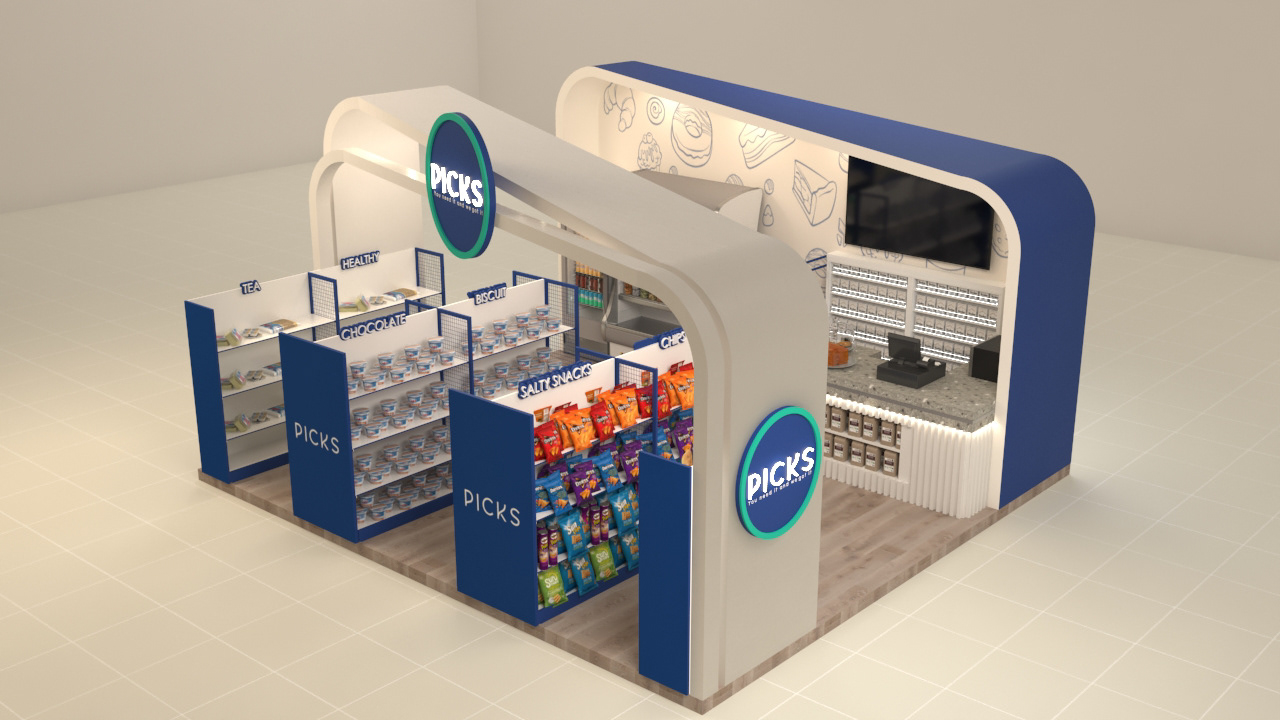 Retail Convenience Booth
