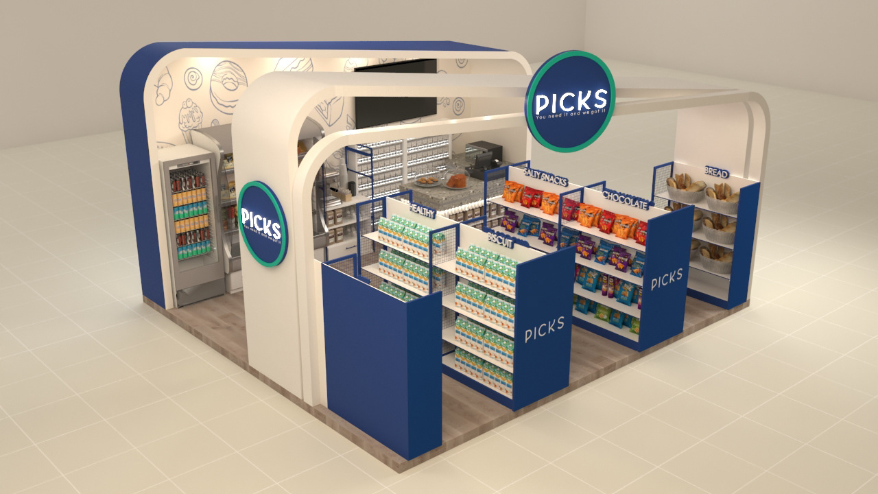 Retail Convenience Booth