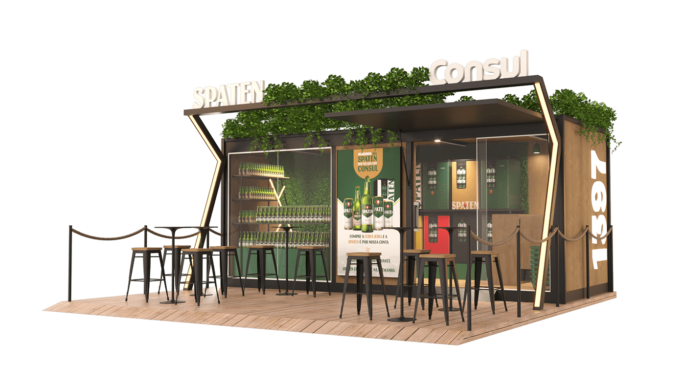 Beer Party Outdoor Kiosk