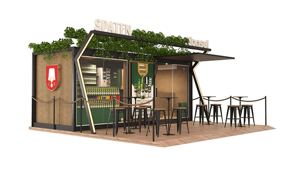 beer outdoor kiosk