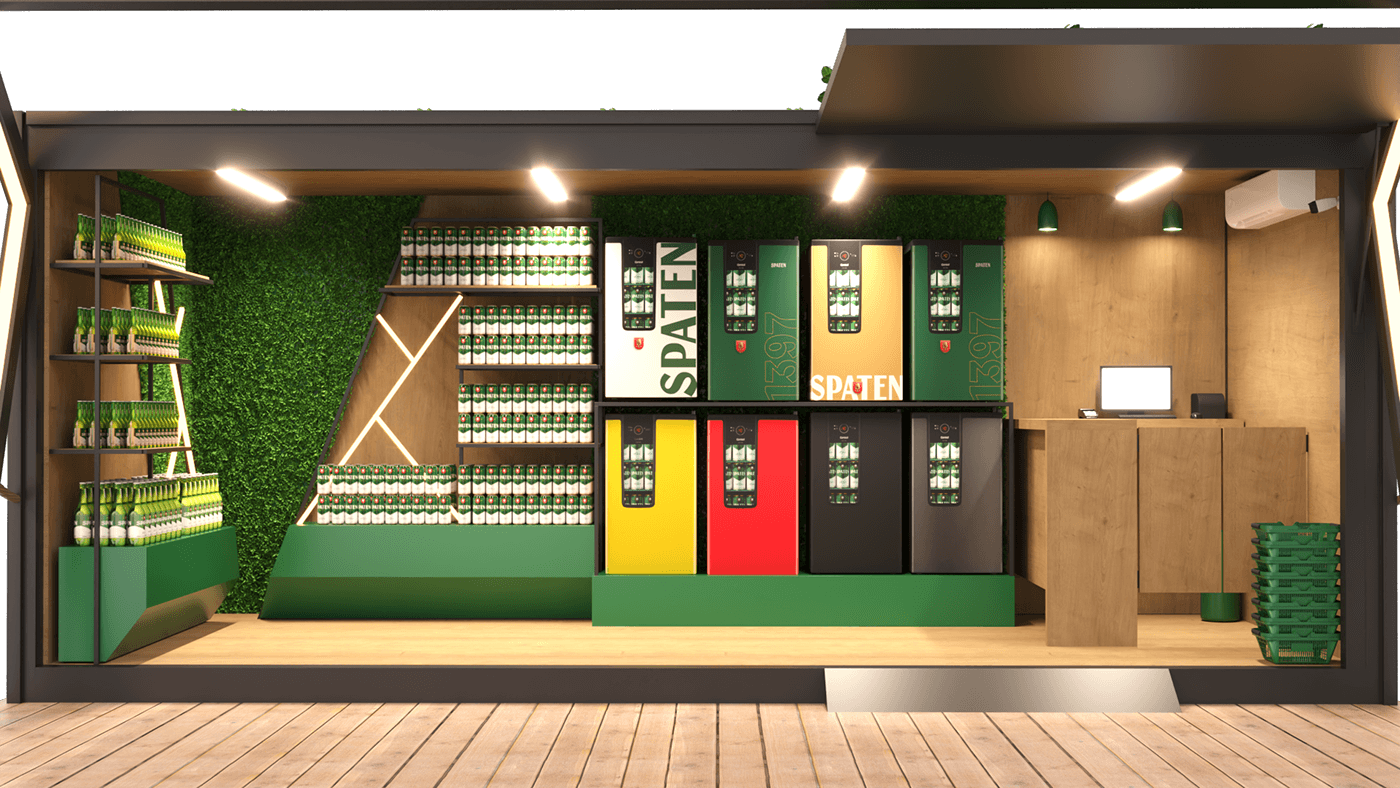 Beer Party Outdoor Kiosk
