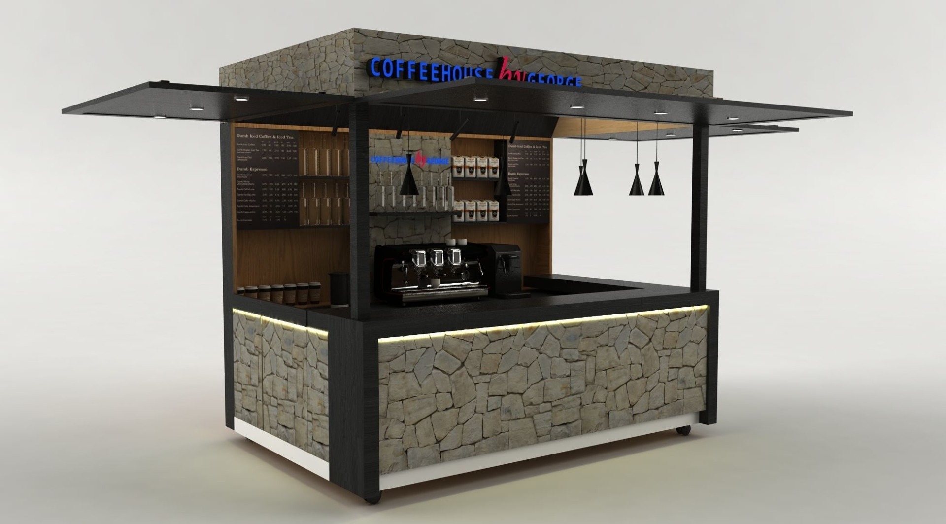 Outdoor Drink Kiosk