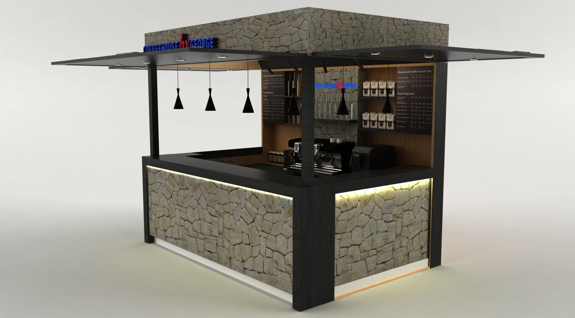 Outdoor Drink Kiosk