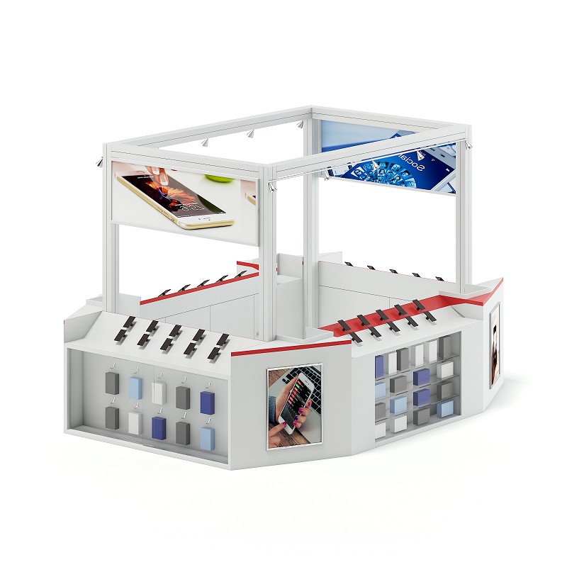 Phone accessories kiosk