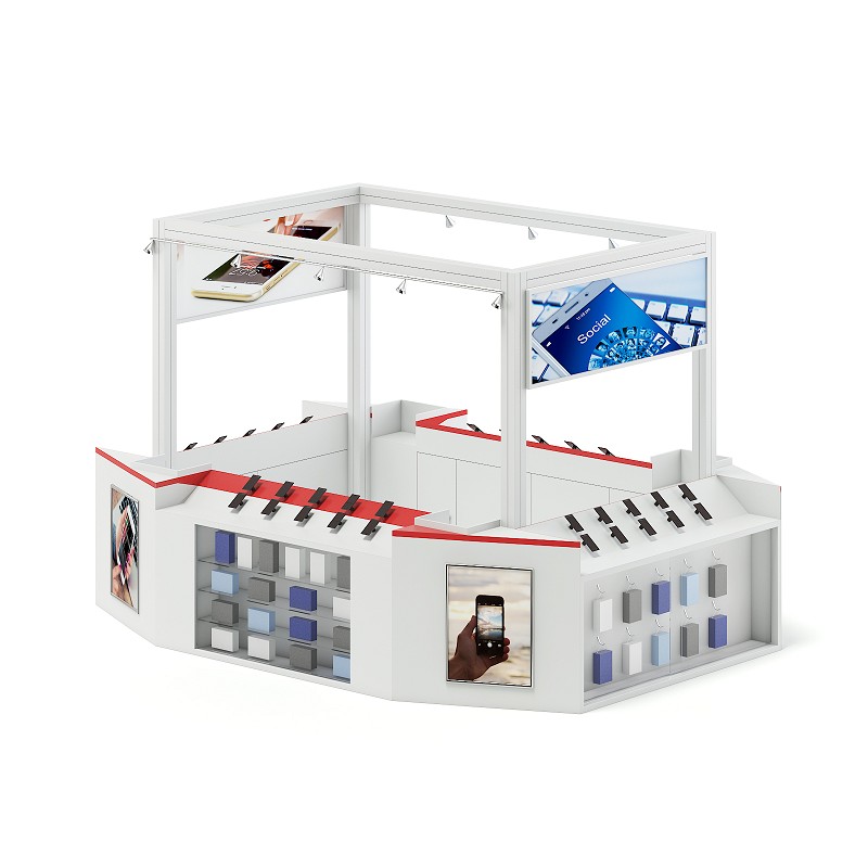 Phone accessories kiosk