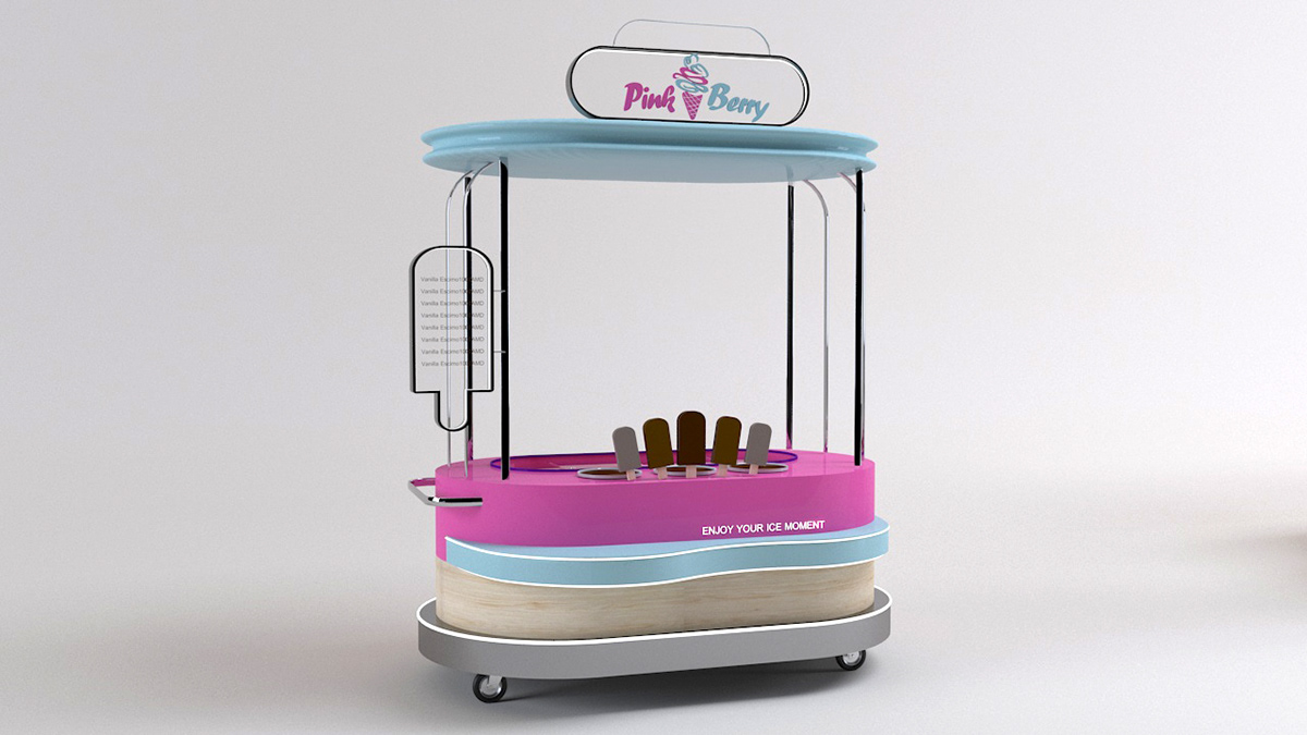 Popsicle Mobile Kiosk 