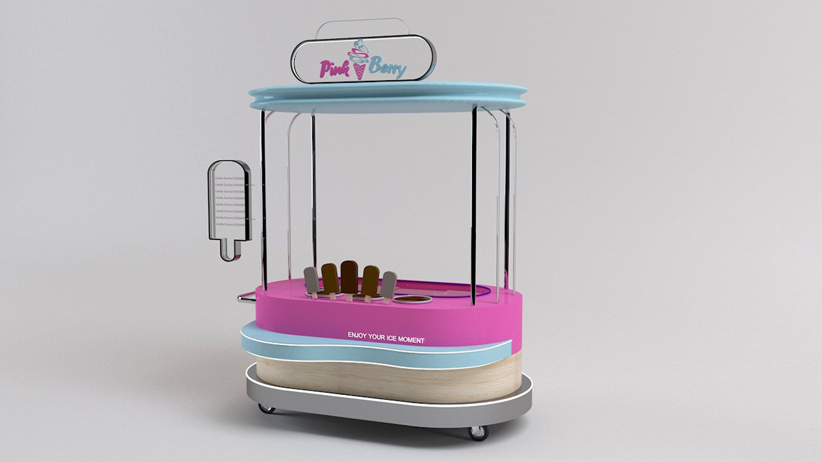 Popsicle Mobile Kiosk 