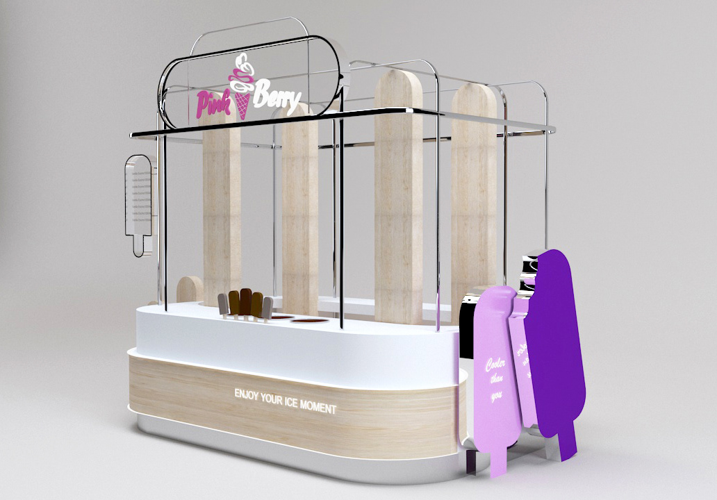 Popsicle Mobile Kiosk 